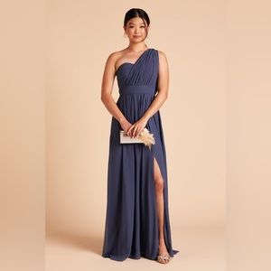 GRACE CONVERTIBLE DRESS
CHIFFON SLATE BLUE by Birdy Grey.